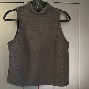 Express high neck sleeveless top